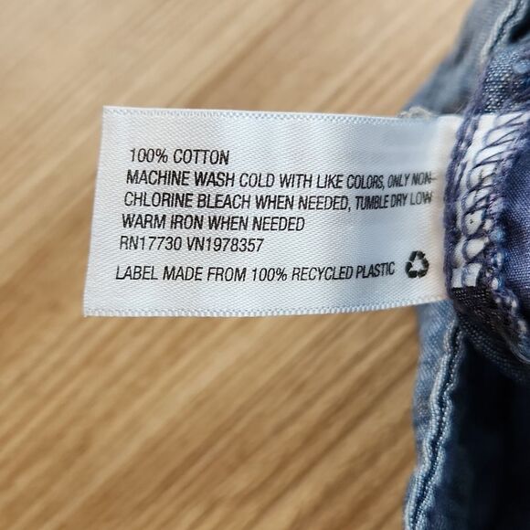 ☔️💜A New Day Chambray Shorts Size 4 - Picture 12 of 12